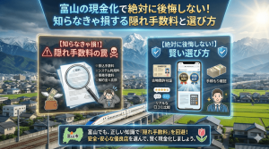 富山の現金化で絶対に後悔しない！知らなきゃ損する隠れ手数料と選び方