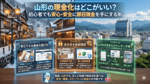 山形の現金化はどこがいい？初心者でも安心・安全に即日現金を手にする術